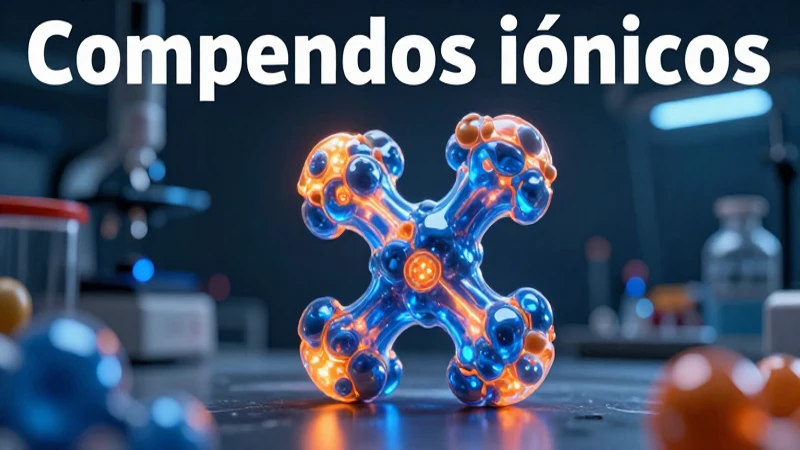 Compuestos iónicos: estructura, propiedades y formación 3 Compuestos iónicos: estructura, formación y propiedades