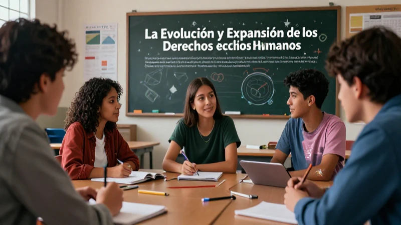 Derechos Humanos: qué son, características y aspectos clave 7 La evolución y expansión de los derechos humanos