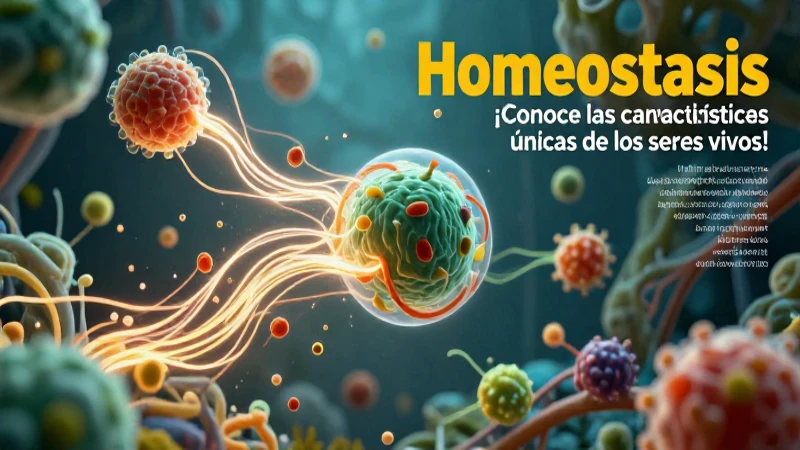 ¡Conoce las características únicas de los seres vivos! 4 Seres vivos con equilibrio interno perfecto
