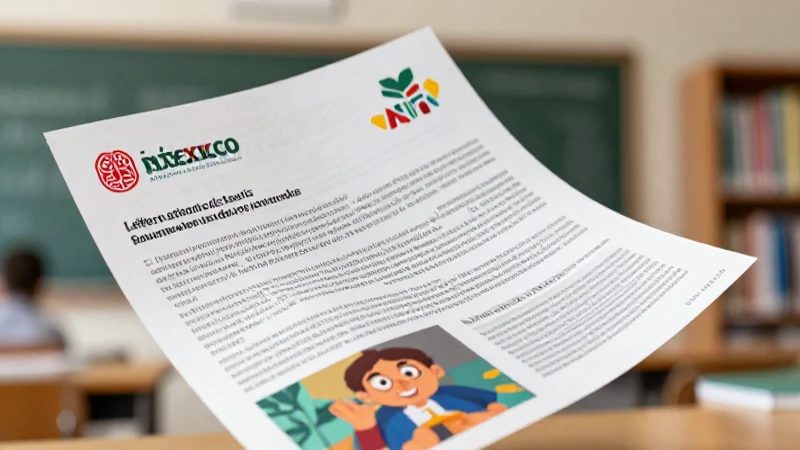 Letras flotantes con estética educativa moderna