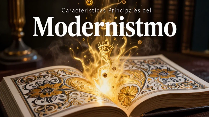 Modernismo: características, autores y su impacto literario 3 Modernismo: arte literario, diseño visual impactante