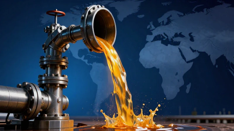 Petróleo OPEC: Ilustración moderna y dinámica