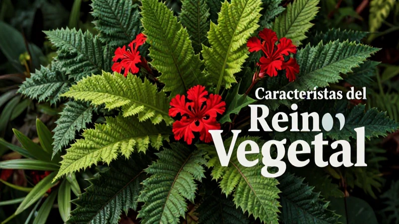 El Reino Vegetal: Definición y Tipos