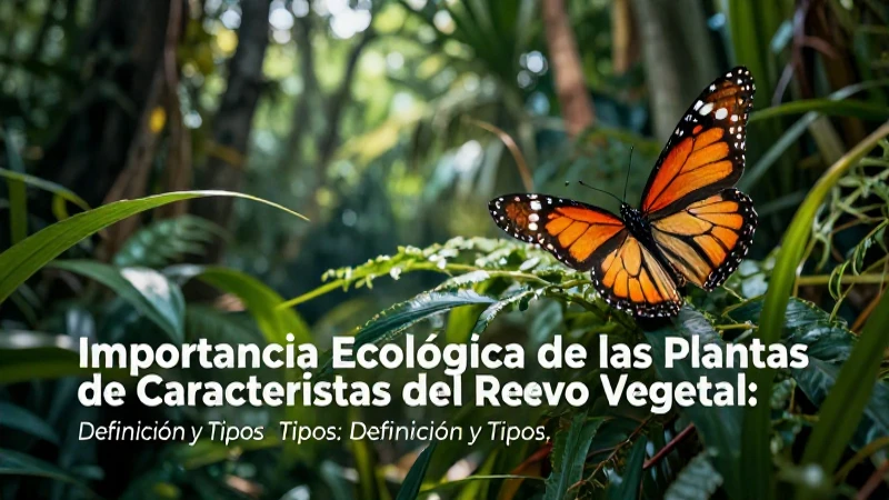 Plantas y lepidópteros: un ecosistema vibrante