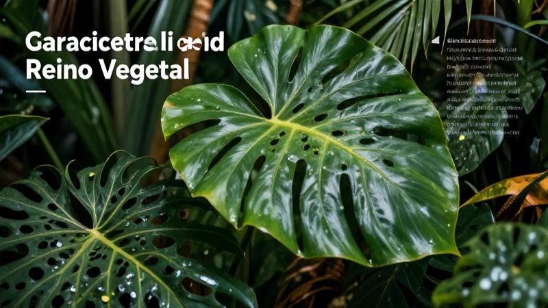 Plantas diversas con detalle macro y estética profesional