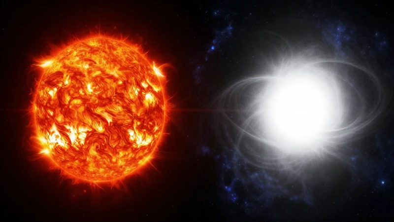 Sol: evolución cósmica de gigante a enana blanca