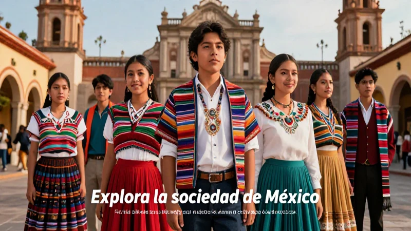 Explora la sociedad de México: cultura, diversidad y desafíos 3 México: cultura, diversidad y retos sociales