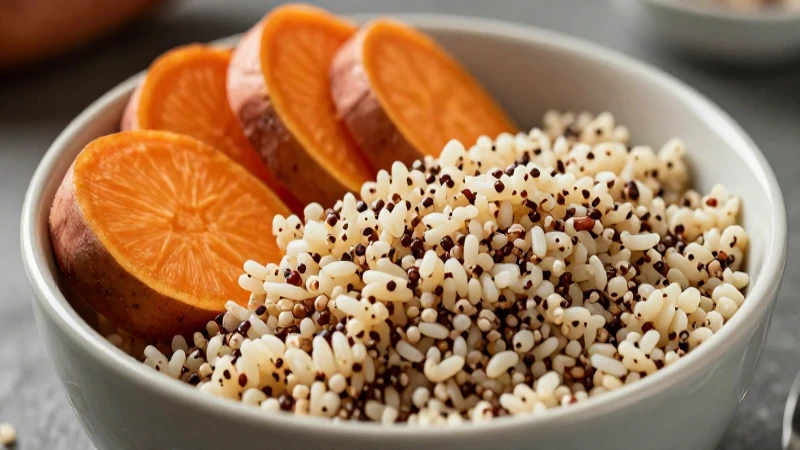 Plato vibrante de salud mexicana y carbohidratos