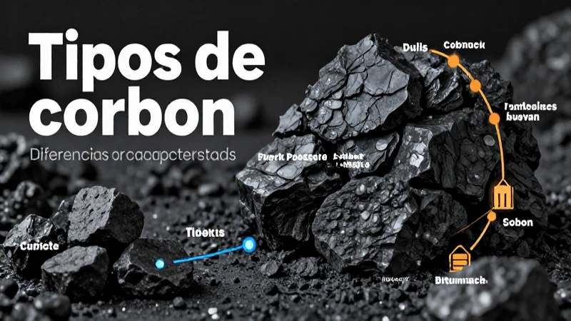 Qué es el carbón Definición y concepto explicado en detalle 4 Tipos y características del carbón