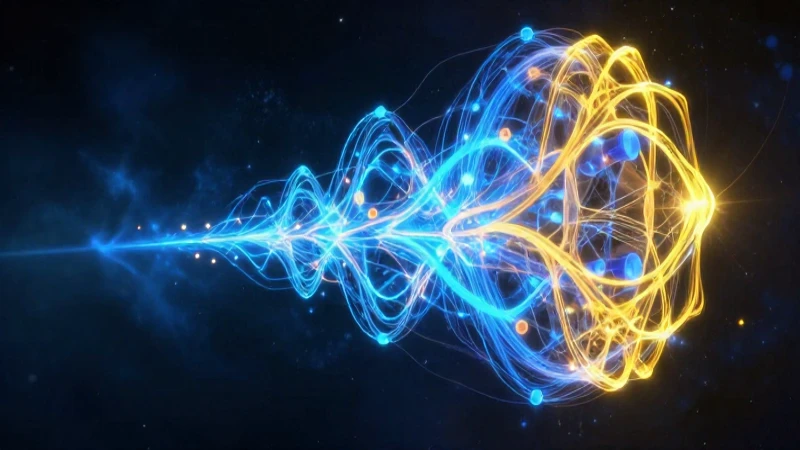 Plasma abstracto representando carga eléctrica