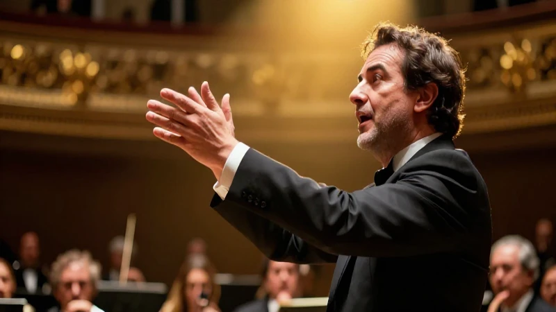 Carlos Miguel, conductor dramático en primer plano, ilumina la orquesta