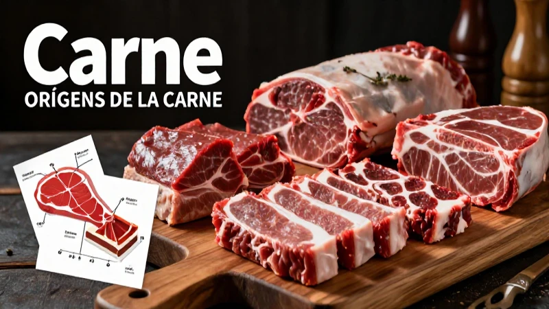 Carne: Clasificación, orígenes y usos en la cocina actual 3 Origen de la carne: de granja a mesa