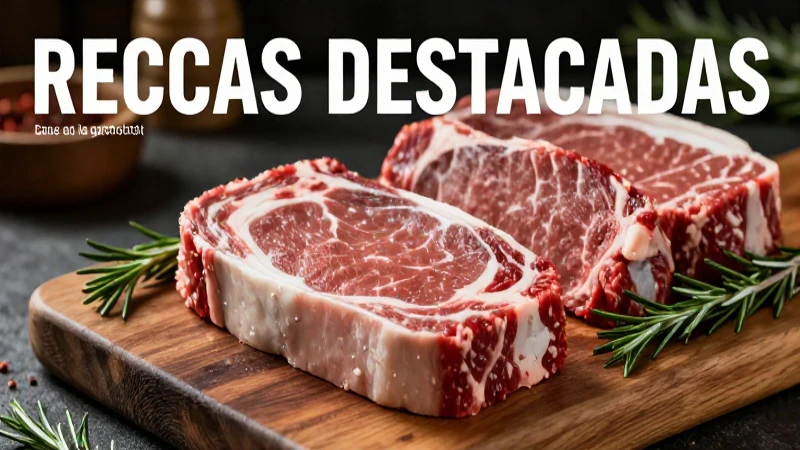 Carne: Clasificación, orígenes y usos en la cocina actual 8 Carne: usos y gastronomía moderna