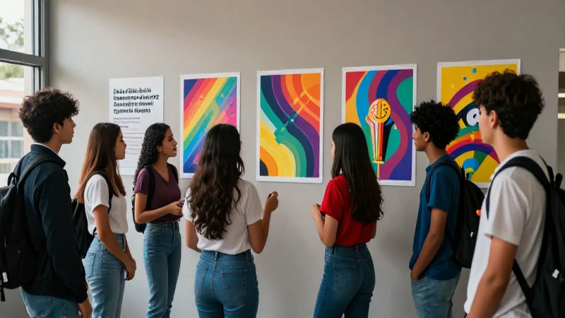 Carteles promoviendo la equidad y el respeto