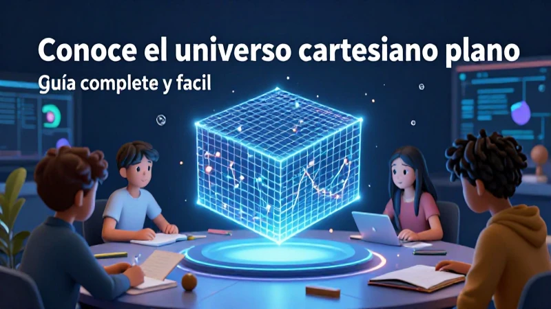 Aprende a usar el sistema cartesiano plano