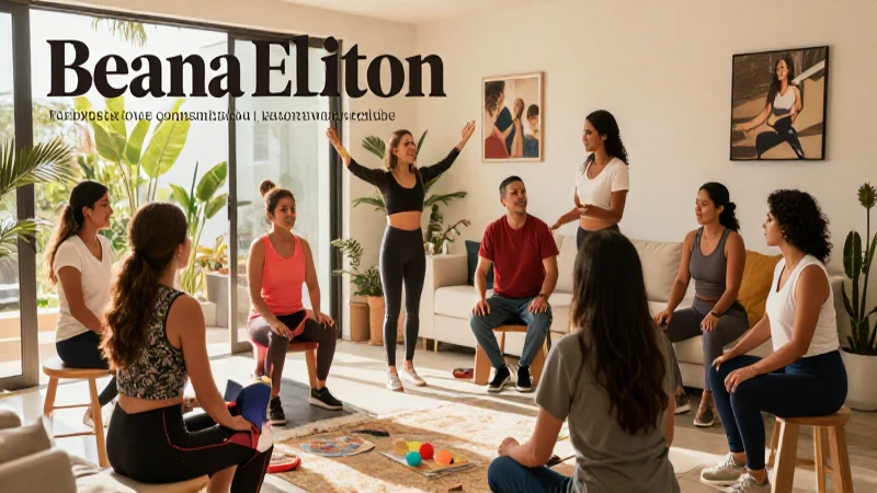 Comunidad mexicana vibrante con actividades saludables