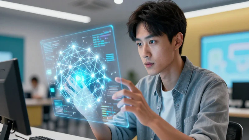 Casuísticas: Definición y Concepto Explicado de Forma Clara 8 Académica joven estudia red de datos holográfica