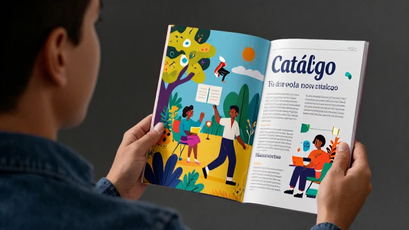 Catálogo: Definición, concepto y tipos de catálogos 6 Educador mexicano promociona catálogo educativo vibrante