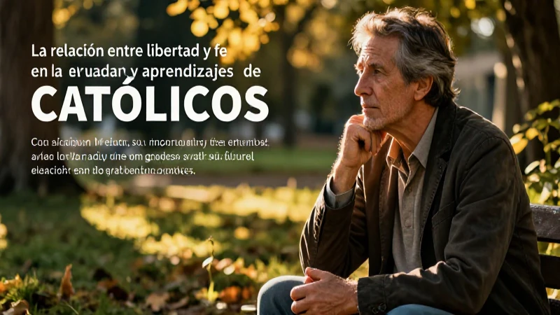 Católicos: definición, concepto y su importancia cultural 8 La fe y la libertad definen la vida adulta católica