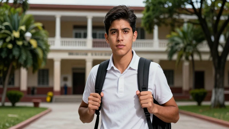 El movimiento estudiantil de 1968: Causas y consecuencias históricas 3 Estudiante mexicano determinado en ambiente universitario