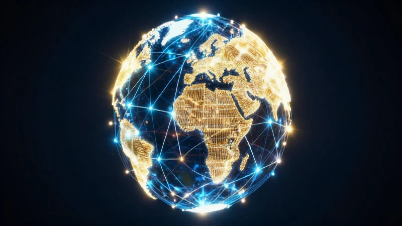 Causas y efectos: 25 ejemplos claros de causa y efecto 11 Red global de datos luminosa y dinámica
