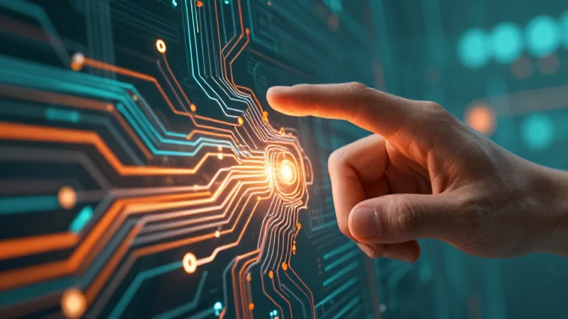 Causas y efectos: 25 ejemplos claros de causa y efecto 8 Mano y circuitos digitales en vibrante estilo profesional