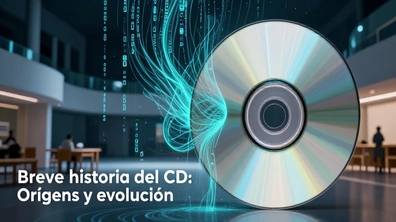CD: Historia digital y evolución tecnológica