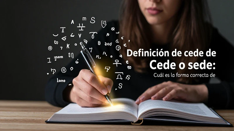 La pregunta es si se escribe cede o sede