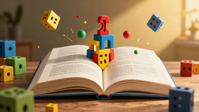 Libro de gramática estilizado con luz cinematográfica vibrante