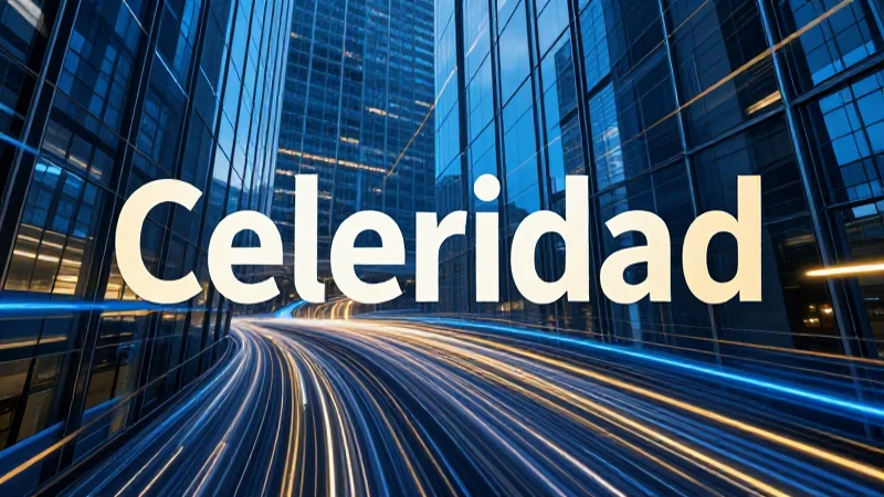 Eficiencia empresarial visualmente dinámica
