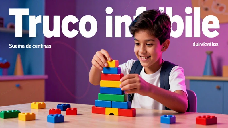 Truco infalible: Aprende a sumar unidades y decenas