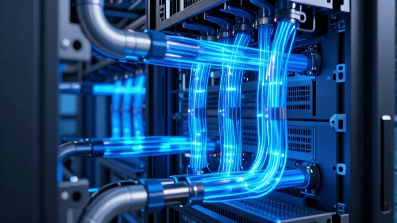 Centros de cómputo: Innovación y Tecnología a tu Alcance 6 Centro de datos moderno con enfriamiento líquido avanzado