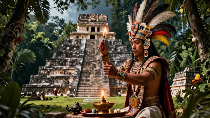 La cultura maya es rica y majestuosa