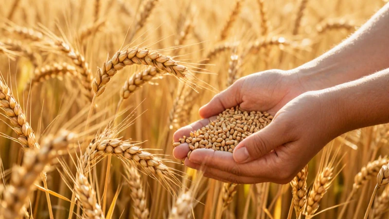 Cereales: Definición, Importancia y Ejemplos Clave 4 Espigas de trigo doradas y granos diversos