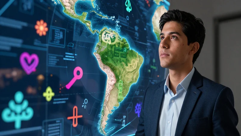 Qué es cheto Definición y concepto completamente explicados 3 Experto sudamericano mira mapa holográfico