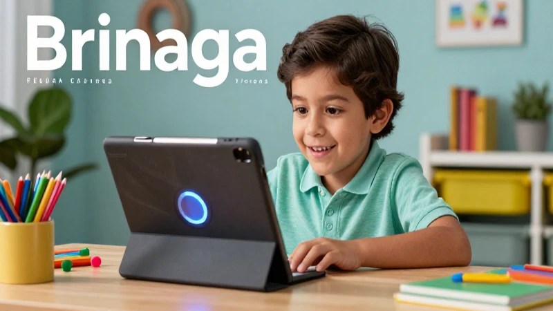 Niño mexicano aprende con estilo vibrante y moderno