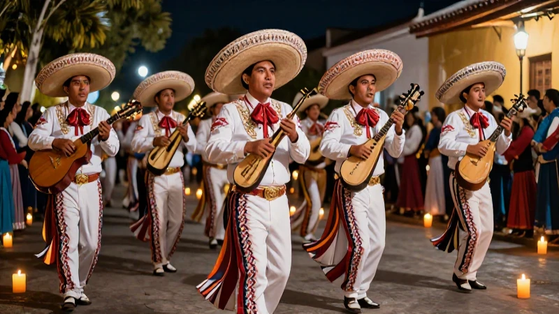 Chigualos: 20 Ejemplos de Arrullos y Chigualos Navideños 7 Vibrante Chigualos mexicano con luz intensa