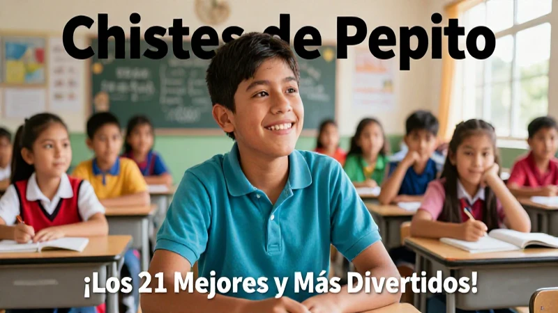 Chistes de Pepito: 21 chistes divertidos en el aula