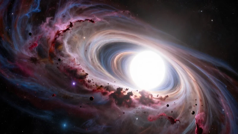 Ciclo de vida de una estrella: de nacimiento a final 6 Espacio cósmico vibrante con enanas blancas, agujeros negros y nebulosas