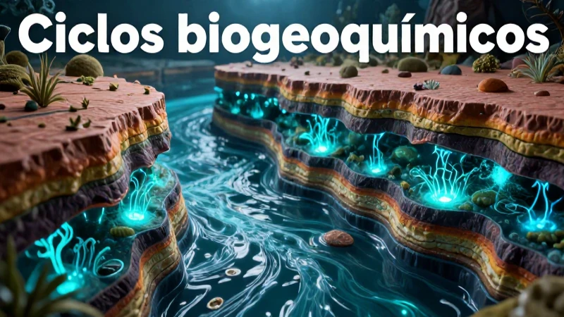 Ciclos de vida, agua y luz crean capas vibrantes