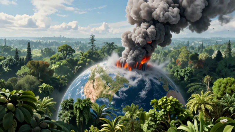 Carbono desequilibrado amenaza la vida