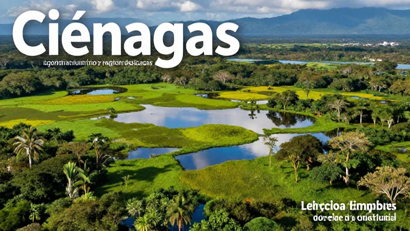 Ciénagas: definición, características y concepto esencial 4 Ciénagas: ecosistemas colombianos vibrantes y diversos