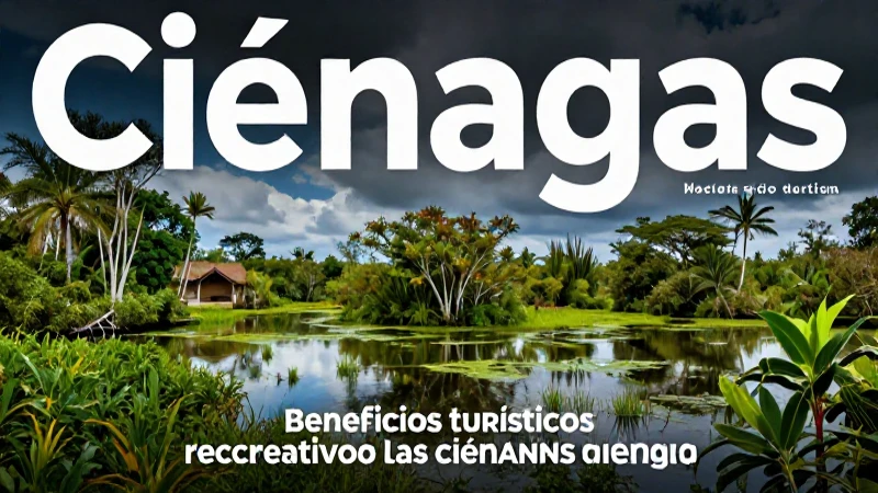 Ciénagas: definición, características y concepto esencial 7 Ciénagas: paisaje natural y ecoturismo