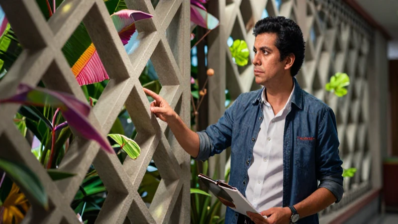Geometría y naturaleza vibrante en estilo educativo