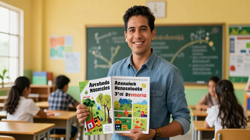 Aprende Ciencias Naturales divirtiéndote: 3º de Primaria 7 Educador mexicano experto crea contenido científico visual