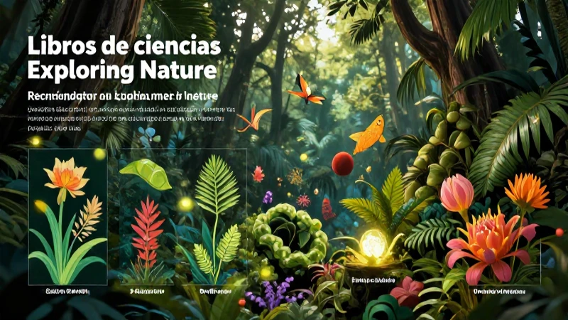 Libros de ciencias naturales: comprende el mundo con los mejores 5 Libros de ciencias naturales para entender el mundo
