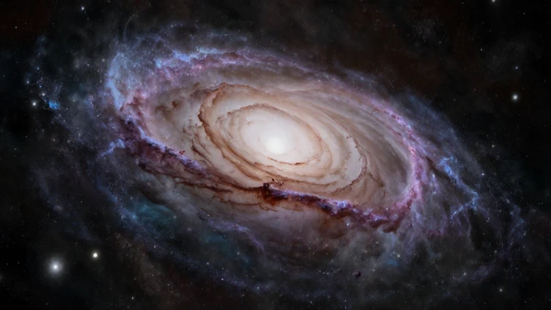 Nebulosa cósmica vibrante, dinámica y ultra detallada
