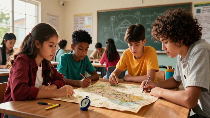 Potencia tu educación con Ciencias Sociales 1 en la nueva escuela mexicana 4 Jóvenes aprendiendo en vibrante aula mexicana