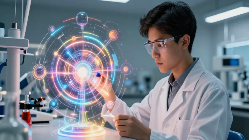 Cuáles son la definición y características de un científico 6 Científico mexicano en laboratorio con diagramas vibrantes