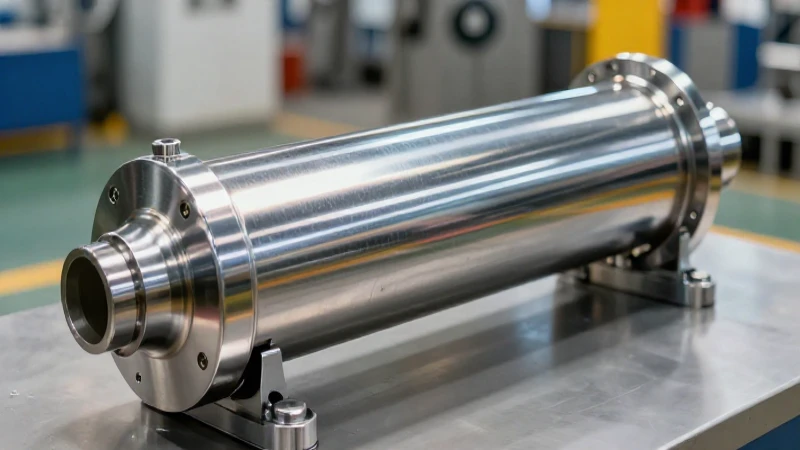 Cilindro industrial: pieza clave en manufactura